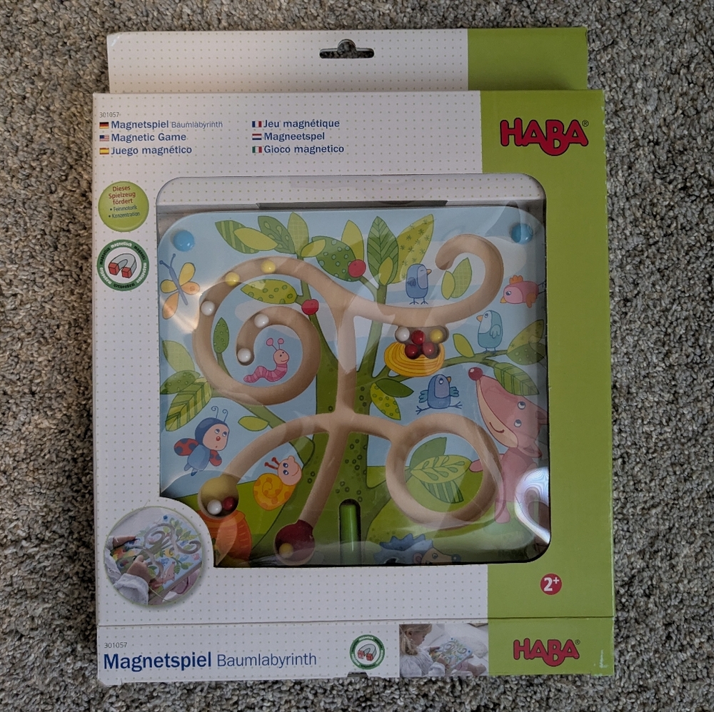 Haba Wooden Magnetic Maze Toy